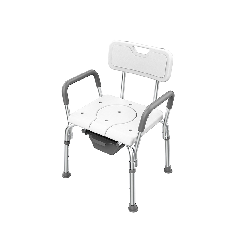 1203A-Commode Shower Chair for Seniors
